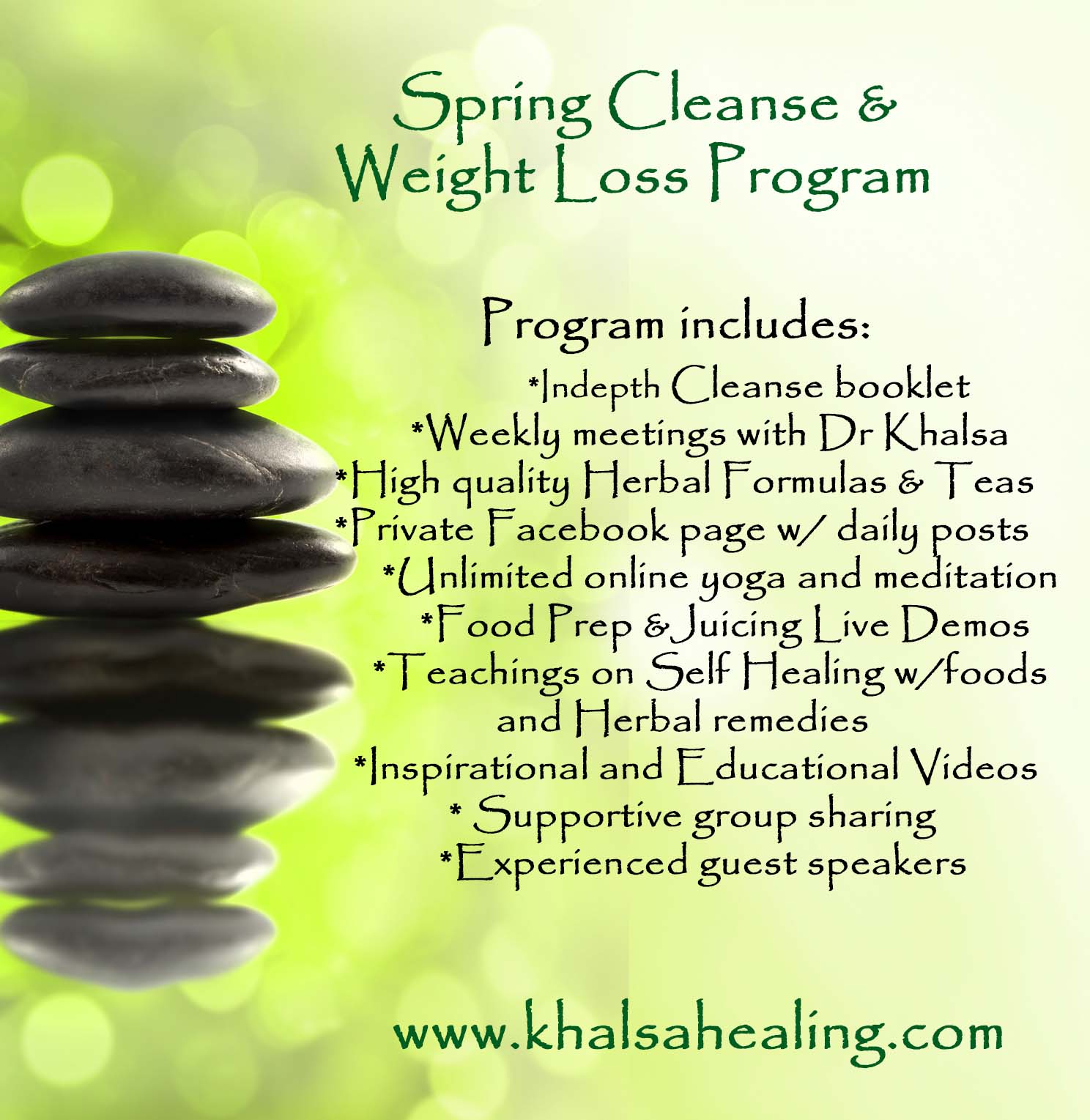 Khalsa Spring Cleanse Details